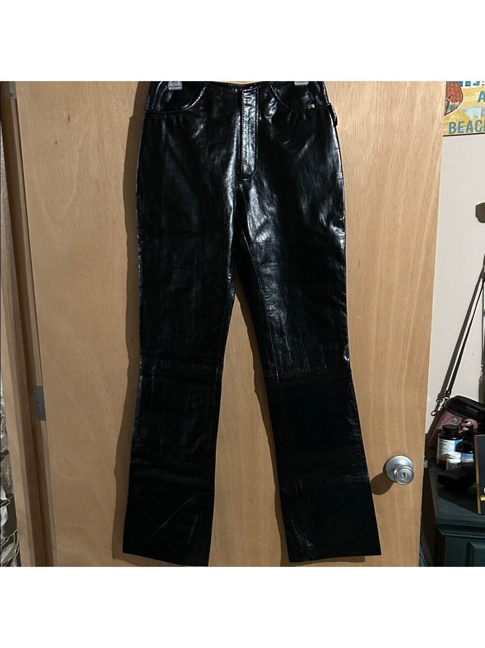 Wilson’s Leather Black Leather Women Pants